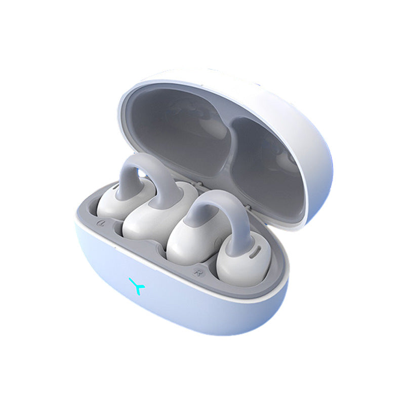 OWS Earclip Wireless Bluetooth Earphones with High Sound Quality, Long Range, Low Latency Noise Reduction, Gaming and Sports Earphones