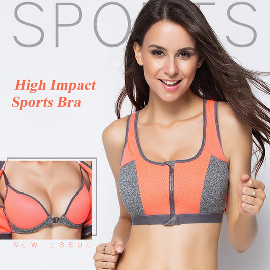 Sujetadores deportivos de alto impacto, ropa deportiva, bralette push up, sujetador para fitness, running, yoga, sujetadores deportivos para gimnasio