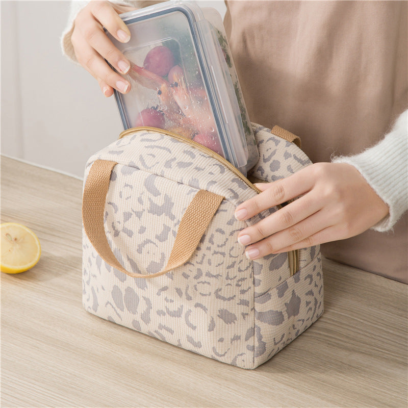 Bolsa de aislamiento con diseño de tinta creativa para exteriores, bolsa de almuerzo, bolsa de almuerzo, bolsa de viaje, bolsa de picnic, bolsa de almuerzo