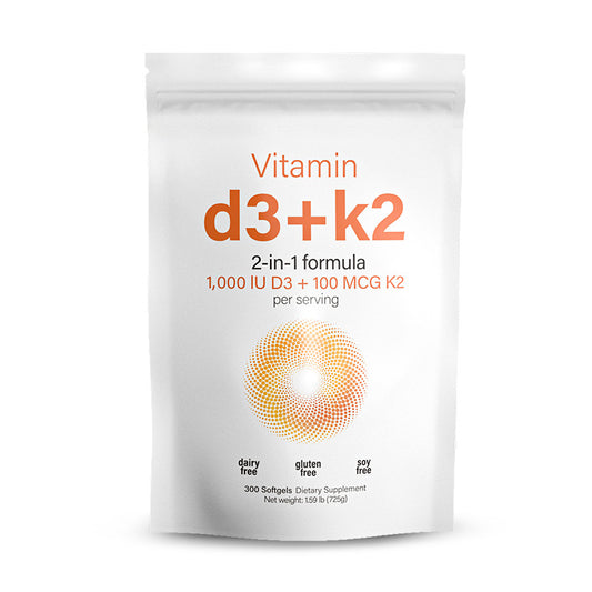 Cápsulas blandas de vitamina D3+K2