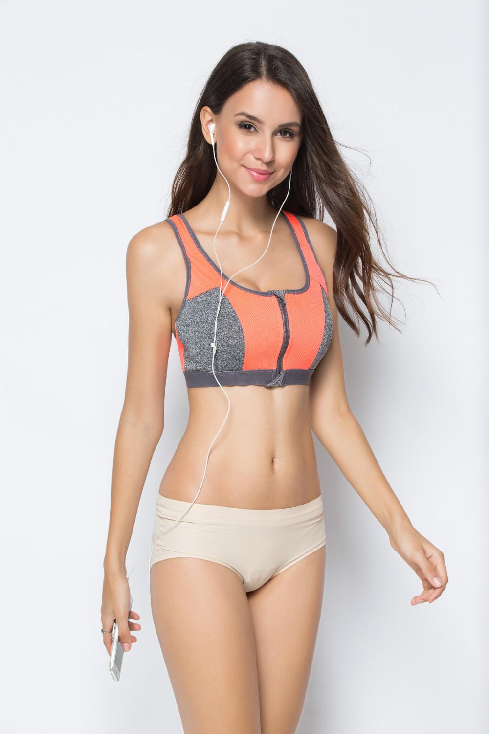 Sujetadores deportivos de alto impacto, ropa deportiva, bralette push up, sujetador para fitness, running, yoga, sujetadores deportivos para gimnasio