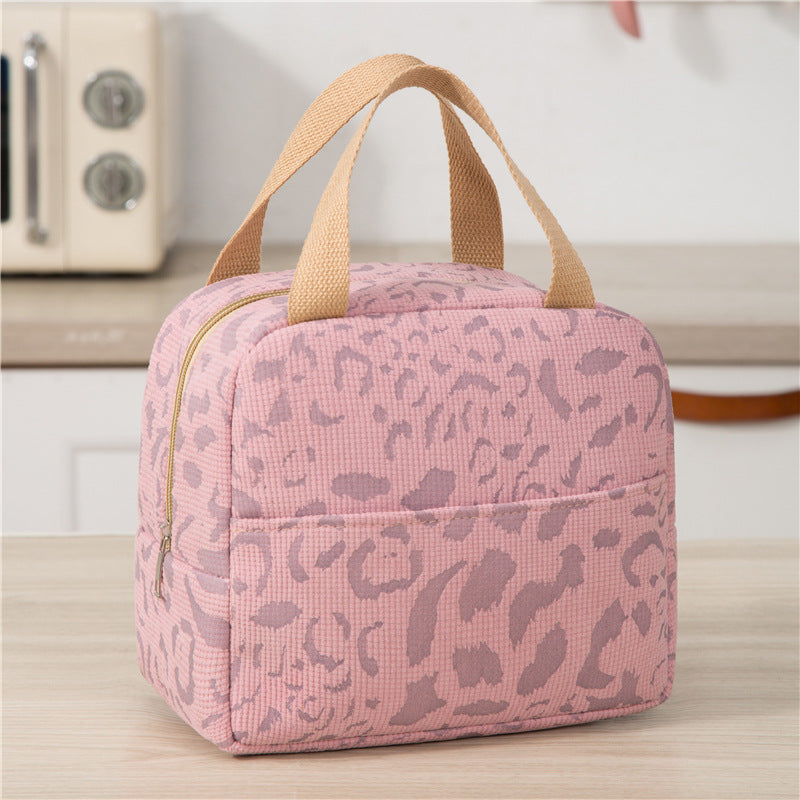 Bolsa de aislamiento con diseño de tinta creativa para exteriores, bolsa de almuerzo, bolsa de almuerzo, bolsa de viaje, bolsa de picnic, bolsa de almuerzo