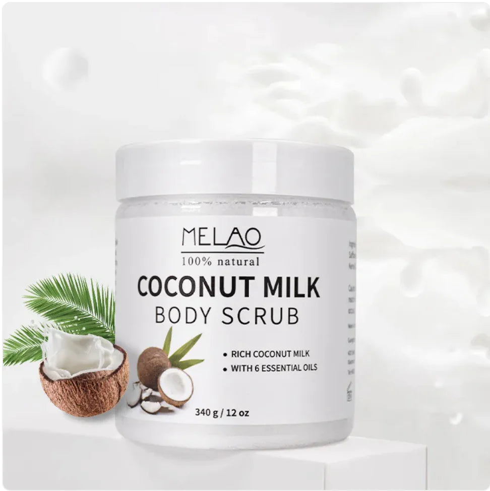 Exfoliante corporal con leche de coco