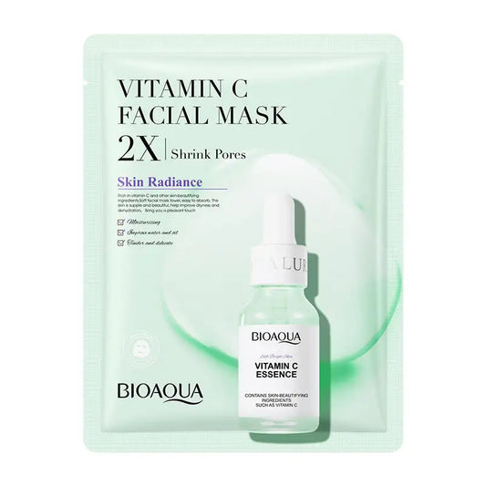 Mascarilla facial de vitamina C